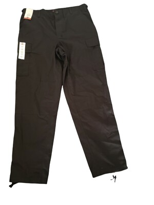  Black Tru-Spec men's Pants  Large / Long  w 35 to 39 in/ inseam 32.5-35.5