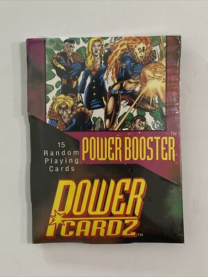 1995 Power Cardz CCG Power Booster Pack Skyverse Caliber Games TCG Art1 New!
