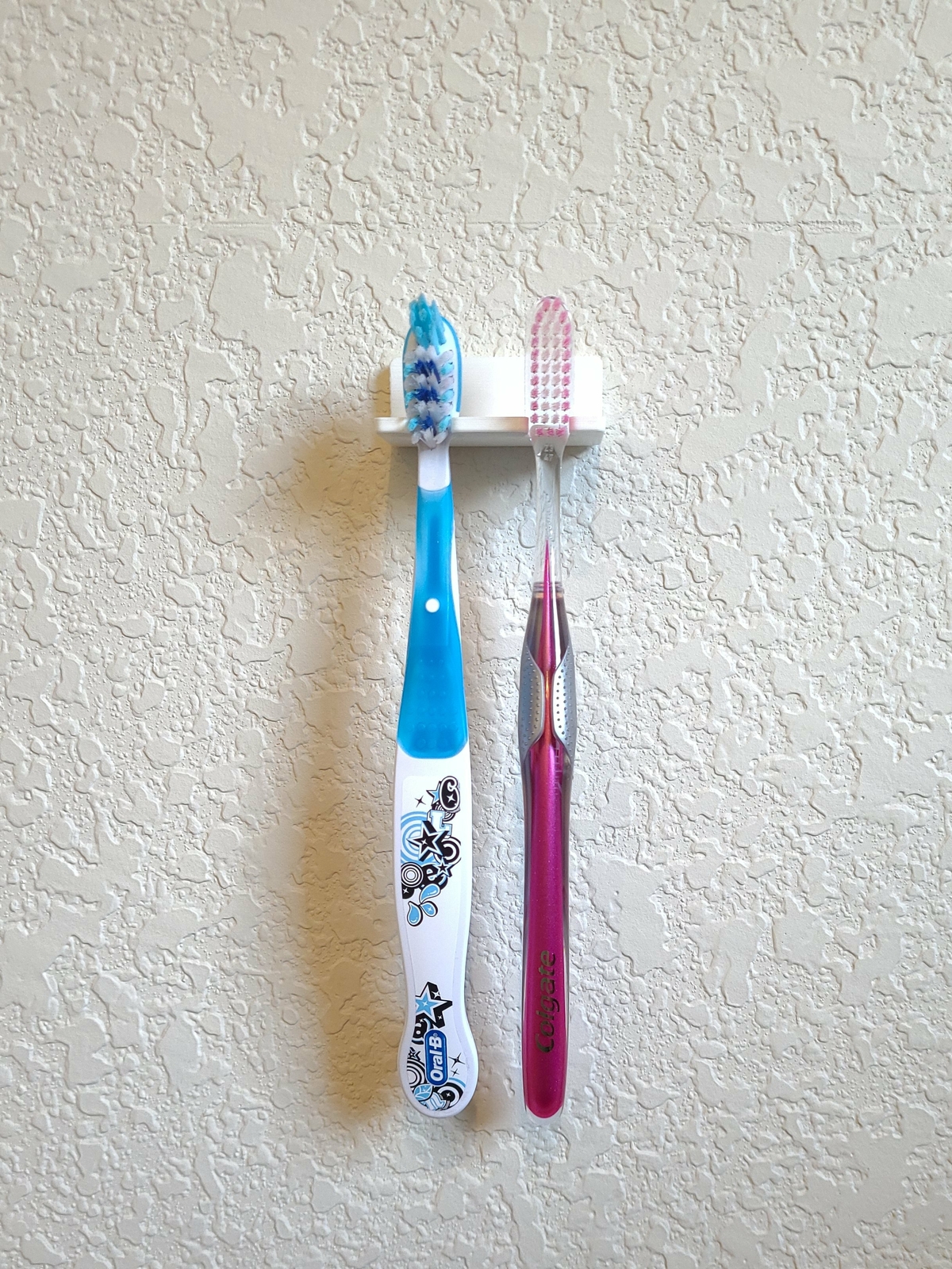 Toothbrush Wall Mounted Holder - Self Adhesive