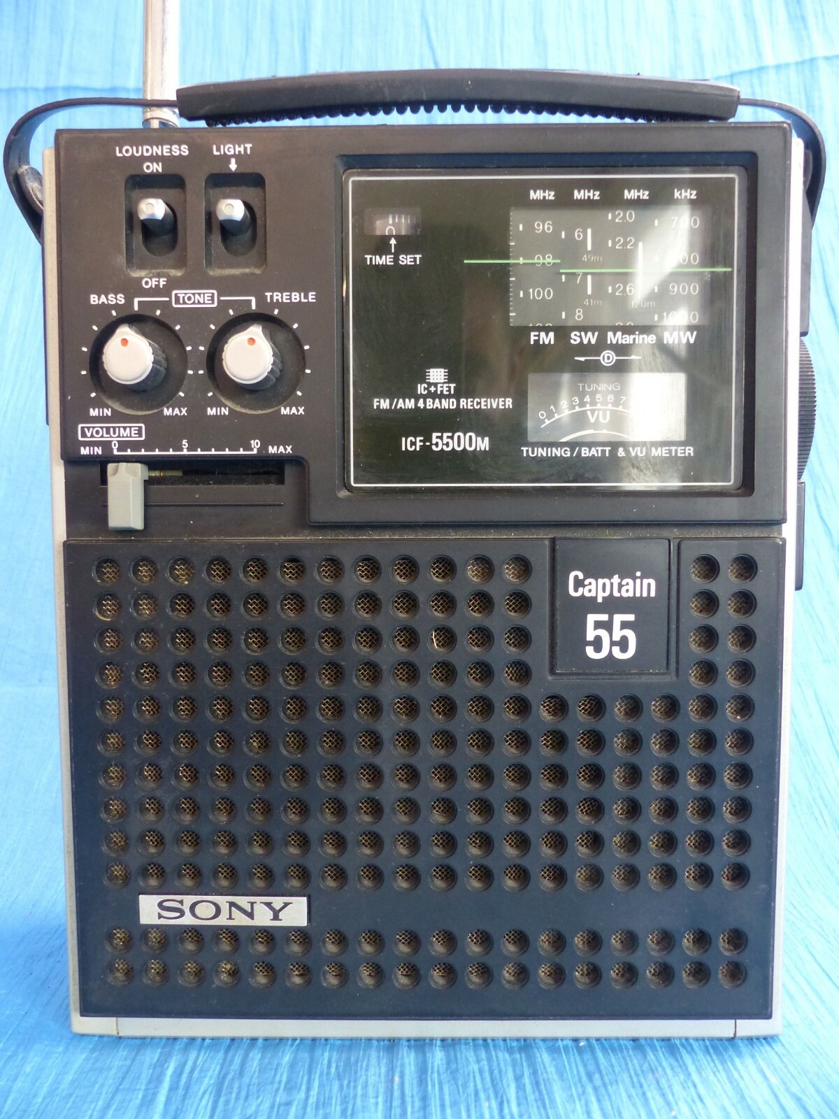 Sony ICF-5500M Captain 55 Marineband Weltempfänger Vintage