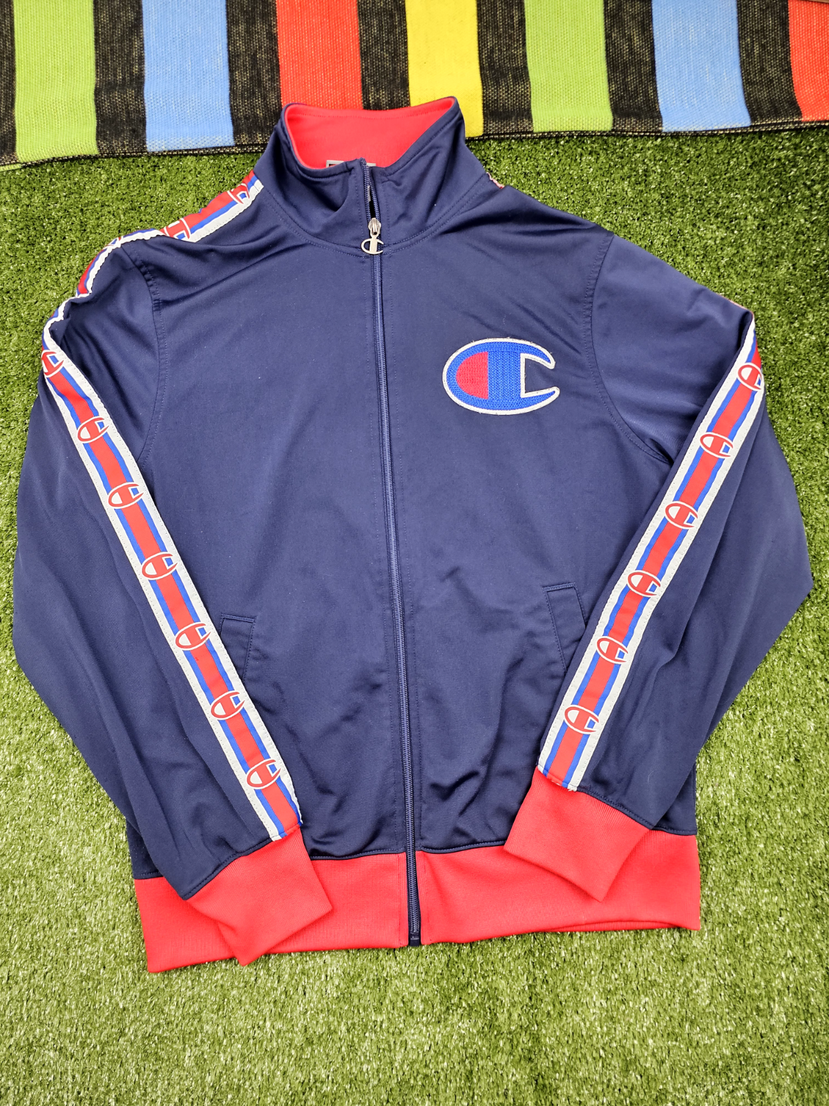 ジャケット・アウター 700FILL Embroidered Track Jacket Navy ADIDAS Originals Skateboarding Firebird Mens Track Jacket