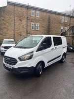 2023 Ford Transit Custom 300 2.0 EcoBlue 105ps Low Roof 6 Seat Factory D/Cab Lea