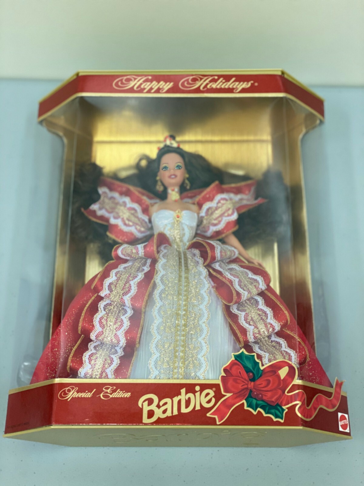 ホリデー BARBIE 1997 Special Edition Happy Holidays Hallmark 17832 UPC