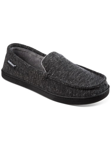 

Мужские вязаные мокасины Isotoner Preston Heather, темно-серый США 9,5–10,5, Dark charcoal heather