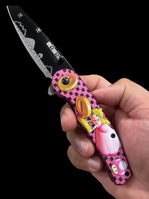 Video Game Themed Spring Assited Pocket Knife -High Quality Folding Knife - 66E