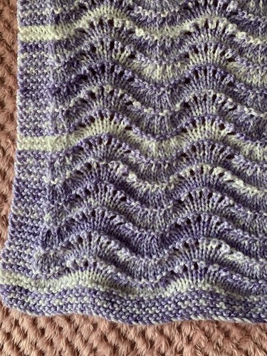 - Lilac Mix - Wavy Lace Pattern