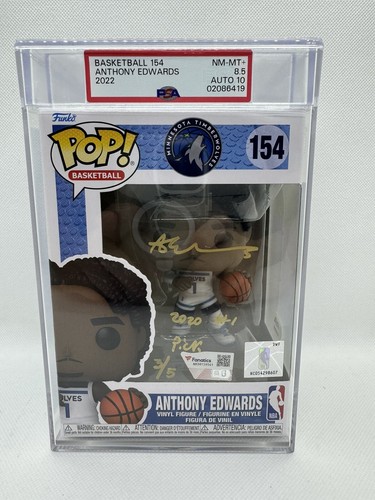 Anthony Edwards funko pop PSAサイン入り Anthony Edwards funko pop PSAサイン入り Anthony Edwards