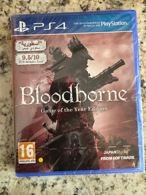 Bloodborne GOTY PS4 Brand New Factory Sealed Game of the Year EN/FR/PT/AR