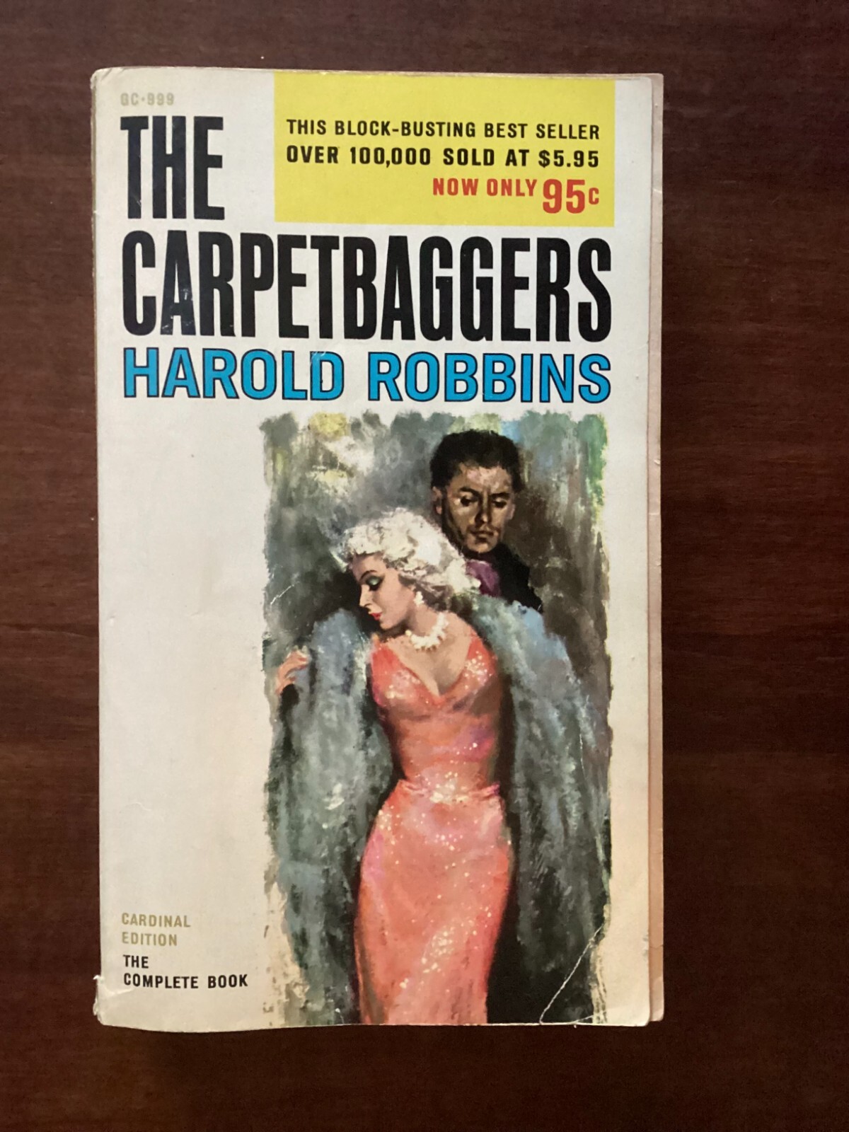 THE CARPETBAGGERS - Harold Robbins - Novel - 1st PBK EDITION