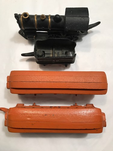 Cast Iron John Wright Foundry 40 Steam Train Set Original