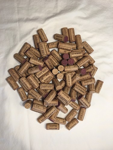 100 Wine Corks LOUIS JADOT Red Natural No Synthetics Grade A