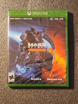 XBOX X , XBOX ONE MASS EFFECT LEGENDARY EDITION ( NEW SEALED )