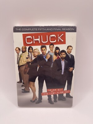 Chuck: The Complete Fifth Season (DVD, 2012, 3-Disc Set) New Sealed