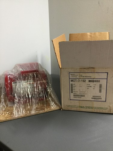 NEW, TACO, MOT-D-102, PRO-FIT, MOTOR 1/2 HP, 1725 RPM, SINGLE PHASE, (22C)