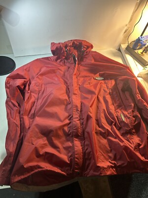 Stearns Dry Wear Jacket Men s 2XL Hooded Canvas Nylon Fishing