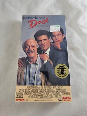 Dad VHS Tape NEW SEALED Ted Danson MCA Watermark ITA Gold Video Award