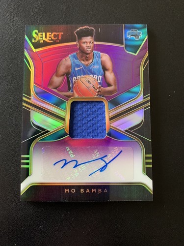 2018-19 Panini Select Mo Bamba RPA Rookie Patch Auto /99 | eBay