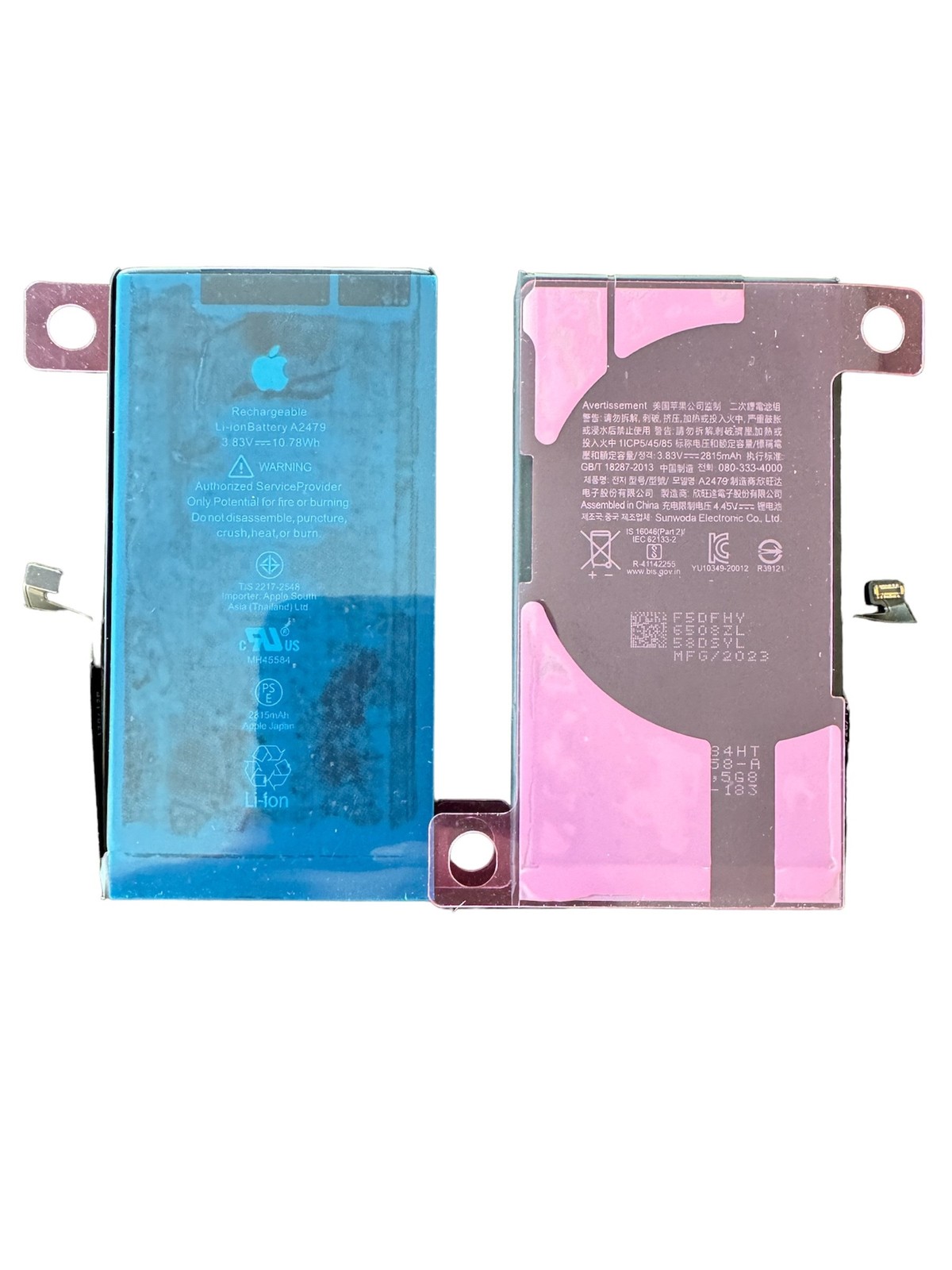 Original Apple iPhone 12 / iPhone 12 Pro Batterie Akku 2815mAh A2479 + Kleber