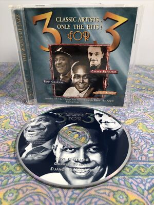 3 for 3: Dizzy Gillespie, Charlie Parker & Django Reinhardt by Dizzy...