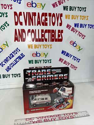 G1 Hasbro Takara Transformer Ratchet Hasbro Authentic Unused Unapplied Stickers