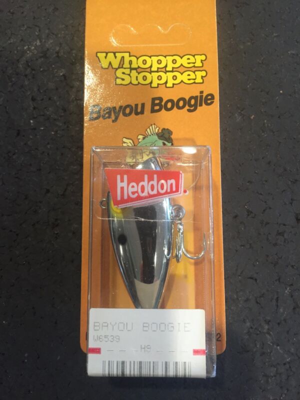 Heddon Original Whopper Stopper Bayou Boogie W6539 Chrome