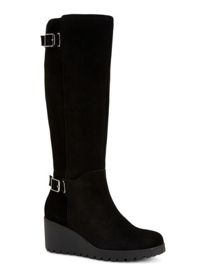 Женские черные ботинки на танкетке GIANI BERNINI на платформе 1/2 Sannaa Toe, 6,5 м