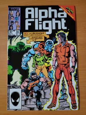 Alpha Flight #28 Direct Market Edition ~ NEAR MINT NM ~ 1985 Marvel Comics