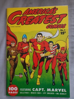 Flashback #25 America s Greatest Comics #1-Excellent Condition-Very Nice!