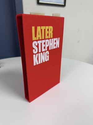 LATER custom slipcase, Stephen King, Cemetery Dance