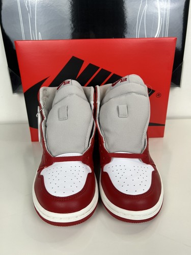 Pre-owned Jordan W Air  1 Retro Hi Og Varsity Red Sail Dj4891-061 Women's Sz 10/ Men's 8.5