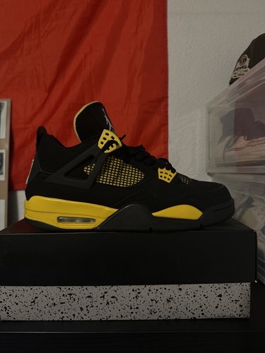 Air Jordan 4 Retro Yellow Thunder 2012 size 12 888507962843