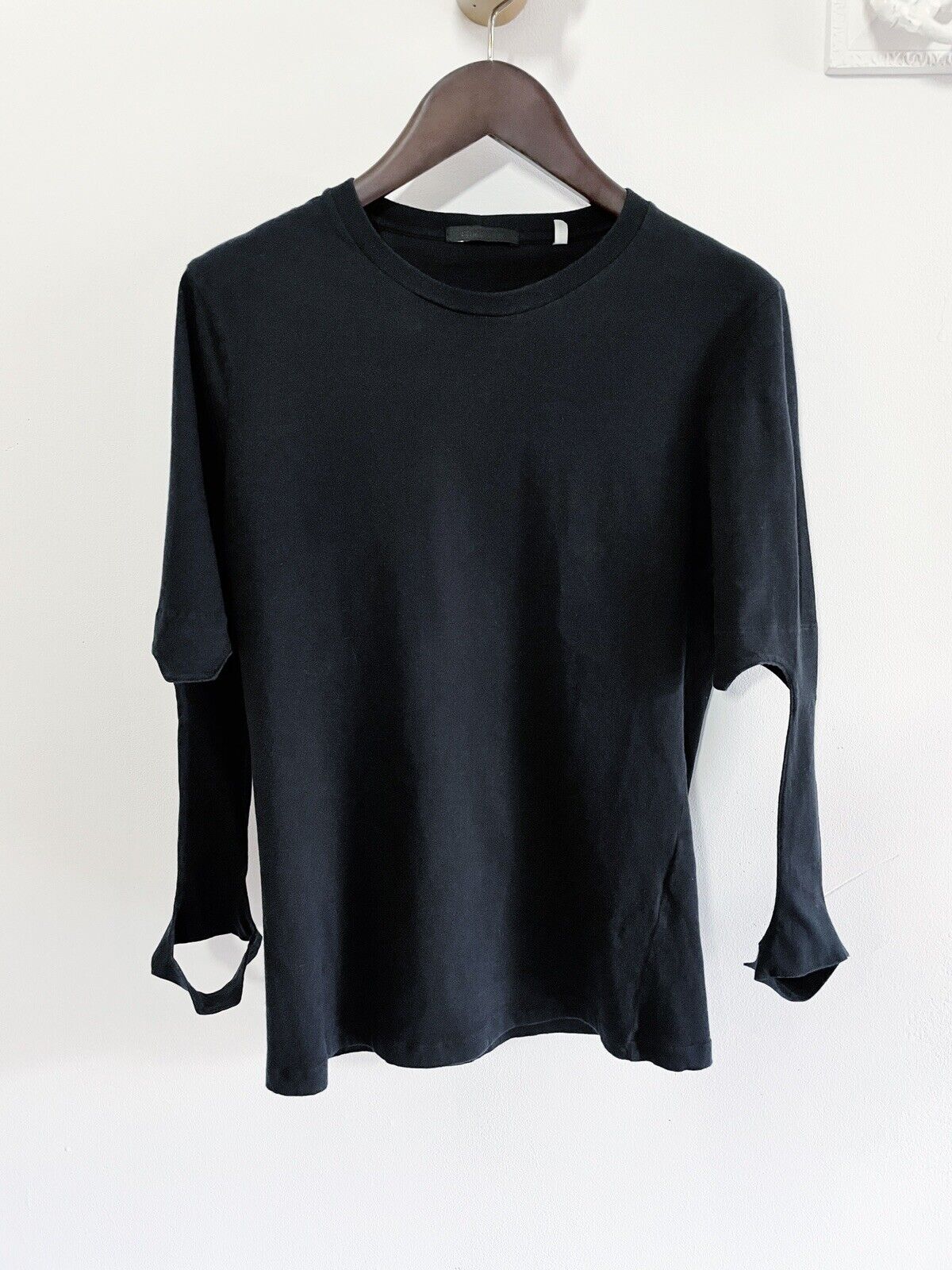 helmut lang helmut lang archive 04ss cut out t-shirt archive 04ss