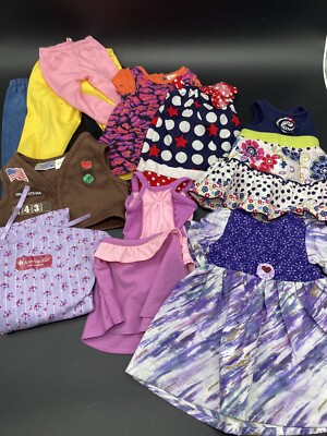 Doll Clothes for 18'' Doll Lot of Various Brands  Set Of 13 Items