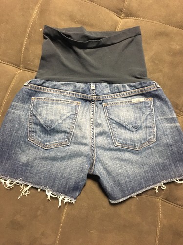 Hudson Maternity Shorts Pea In The Pod Size 27 Belly Panel Denim Jeans