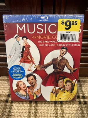 Musicals 4-Movie Collection (Blu-ray) BRAND NEW & SEALED