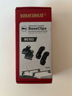 Yakima Baseclip 152 BC152 (B59-1) Baseline Tower System NEW SEALED