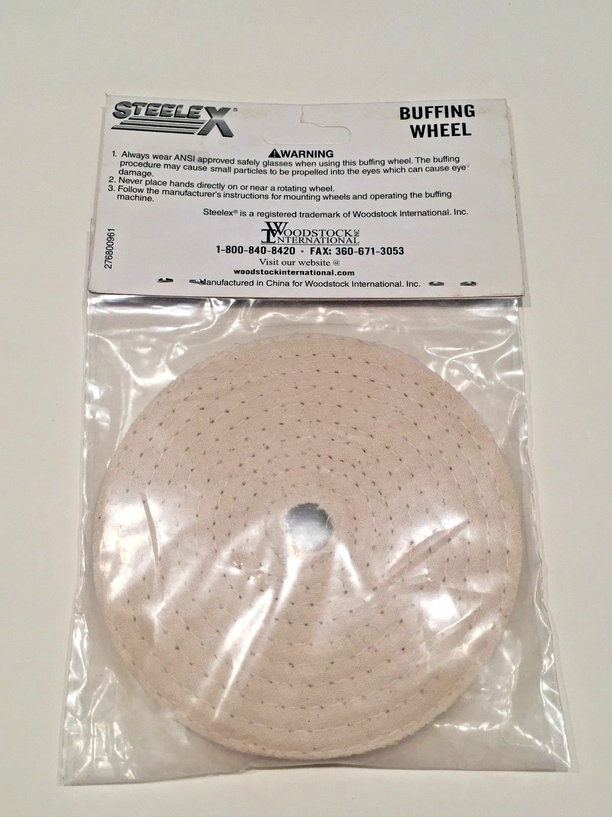 Polishing Buffing Wheel Soft Spiral Sewn 4