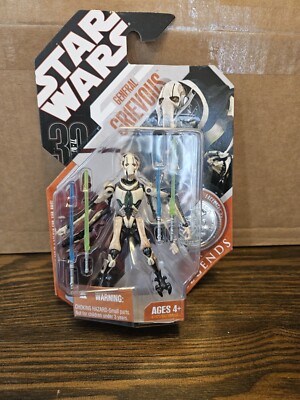 Starwars Hasbro Saga Legends General Grievous /Collectors Coin 2007.N.I.B 