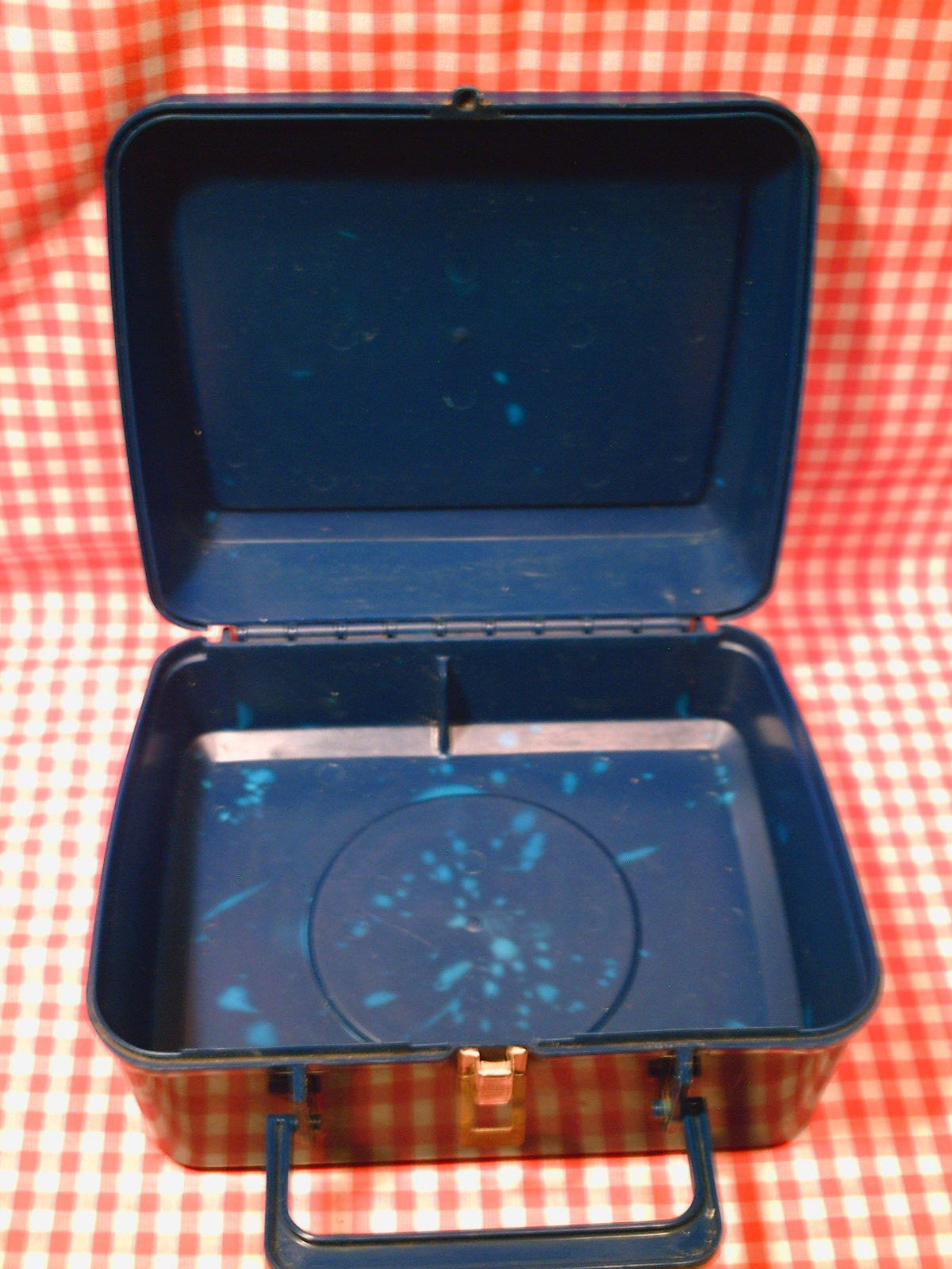 VINTAGE GI JOE A Real American Hero 1987 Hasbro ALADDIN Dark Blue Boy's Lunchbox