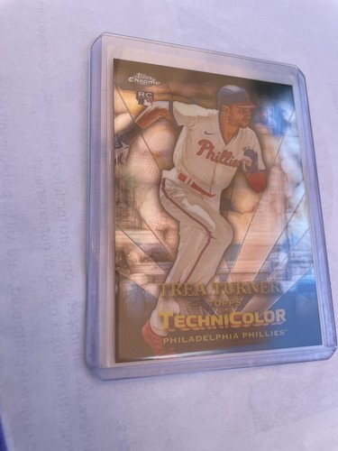 2023 Topps Chrome Trea Turner TechniColor Error RC Rookie