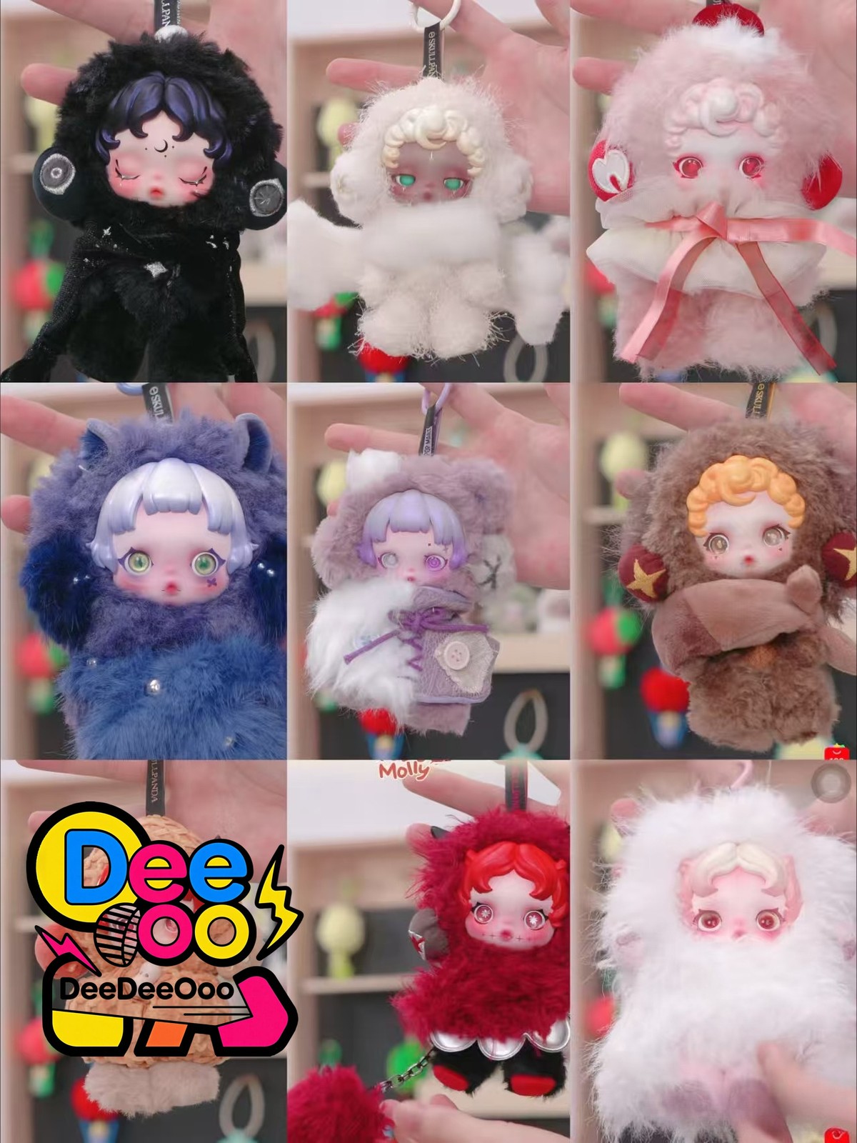 ULLPANDA You Found Me! 　1アソートボックス Authentic Skullpanda You Found Me Series Confirmed Blind Box