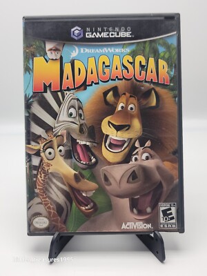 Madagascar (Nintendo GameCube, 2005) Tested Good 