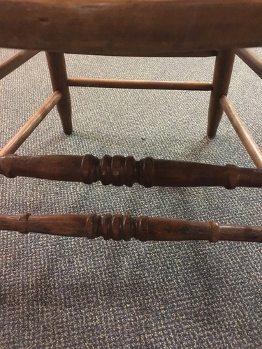 Antique Barrel Back Arm Chair