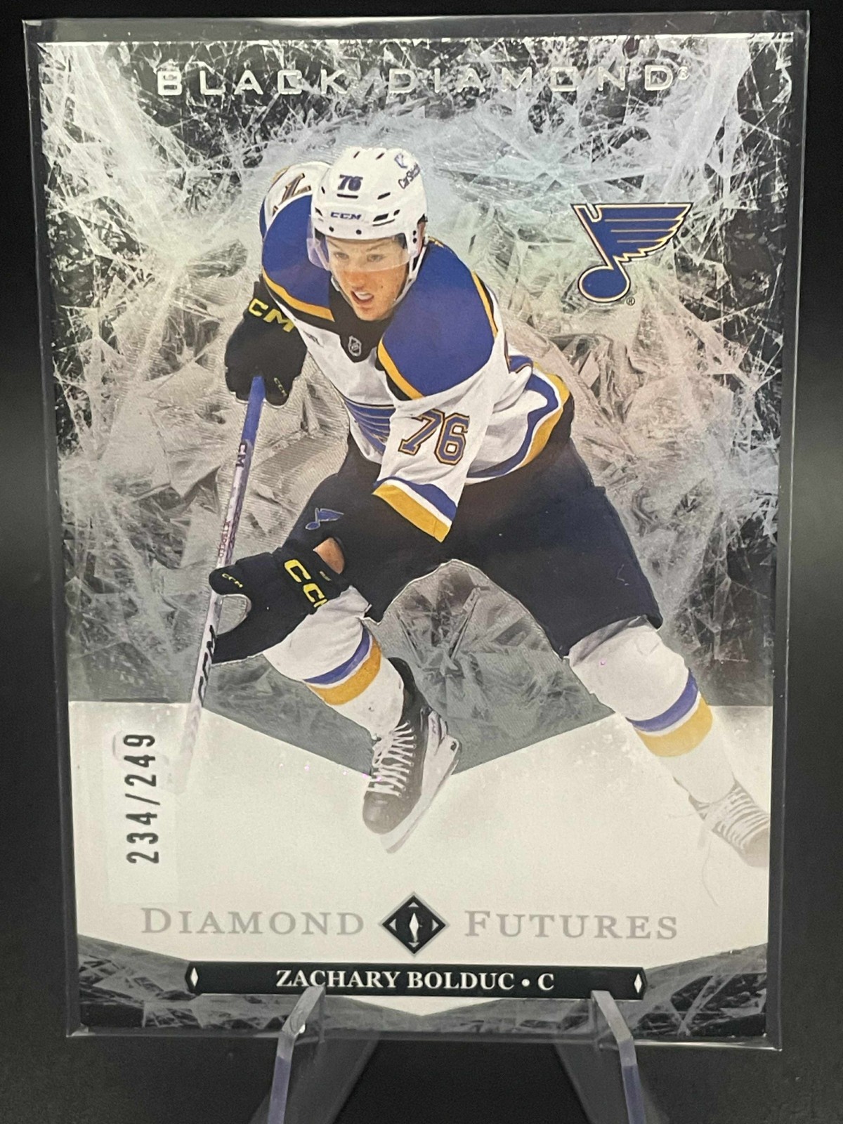 2024-25 Upper Deck Black Diamond Futures Zachary Bolduc /249 Canadiens
