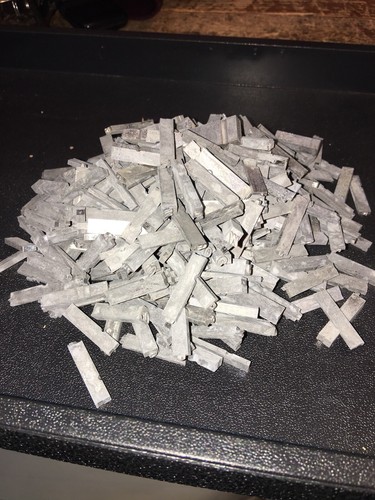 Vintage Antique Lead Printing Press Typeset Letters Metal Blocks 2lbs Lots Mixed