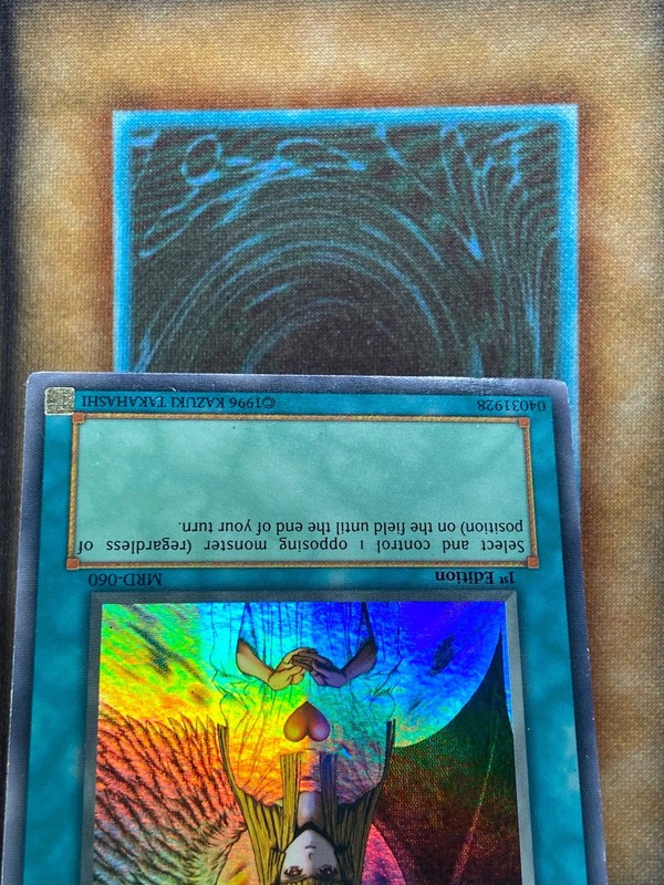 Yugioh Change of Heart MRD-060 Ultra Rare 1st Ed HP | eBay
