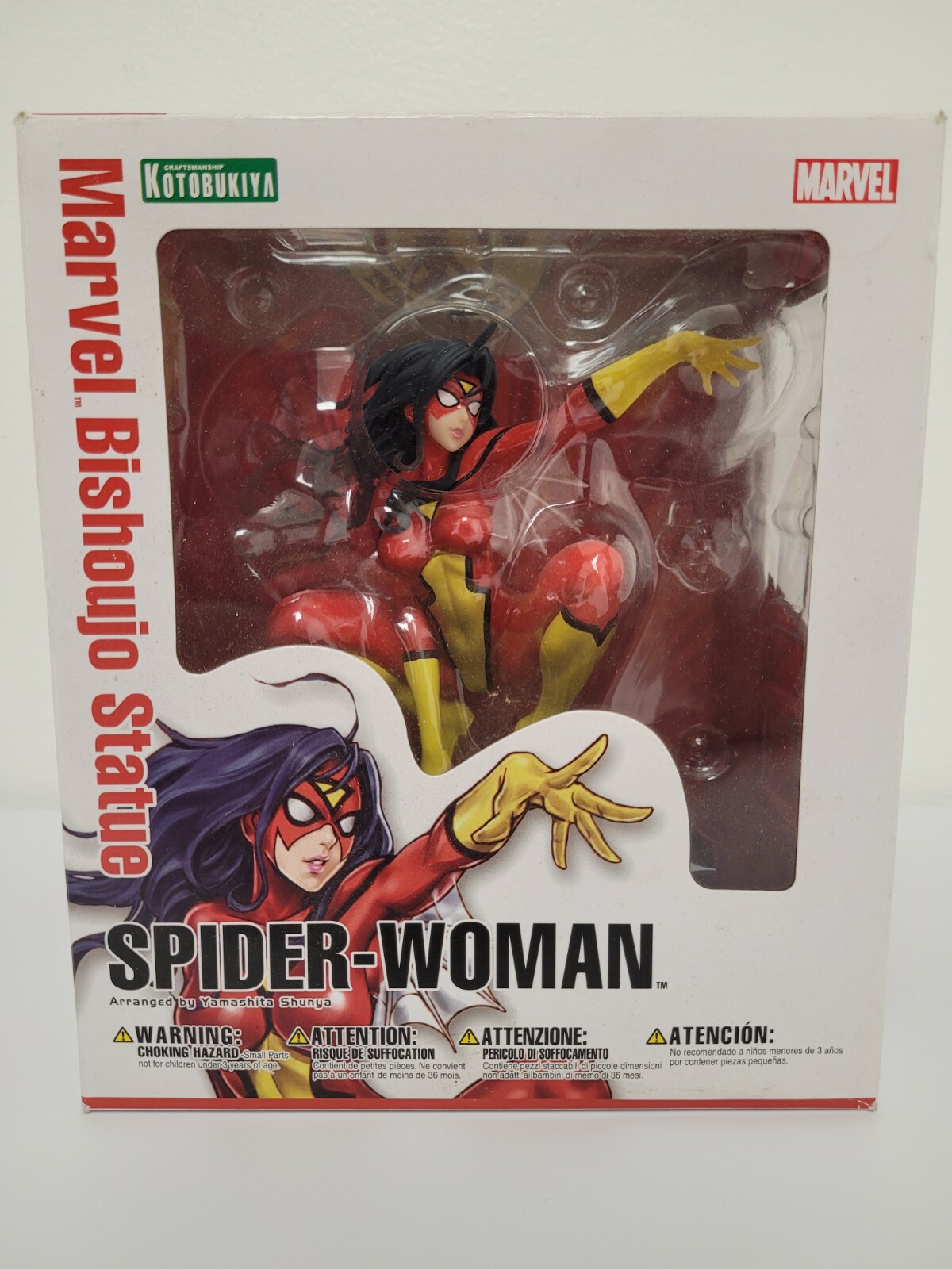 Statue Kotobukiya Spider-Woman Bishoujo Marvel, Neuve Sous Blister, PVC