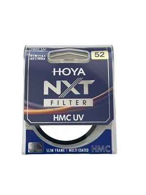Hoya 52mm NXT Filter HMC UV Multi Coated Slim Frame Glass - New & Sealed