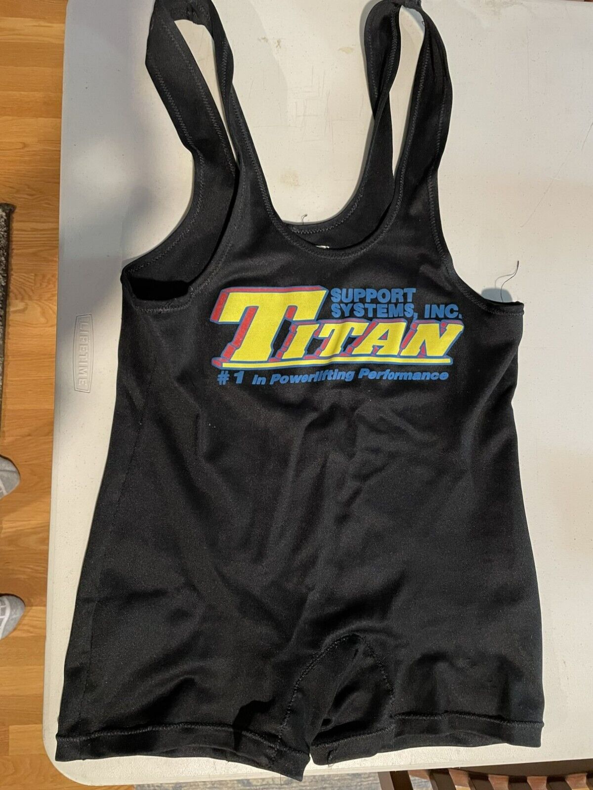 TITAN Support Systems Power Lifting Singlet Size MのeBay公認