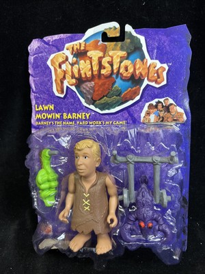 The Flintstones Movie Lawn Mowin Barney Mattel 1993 New MOC Vintage SEALED